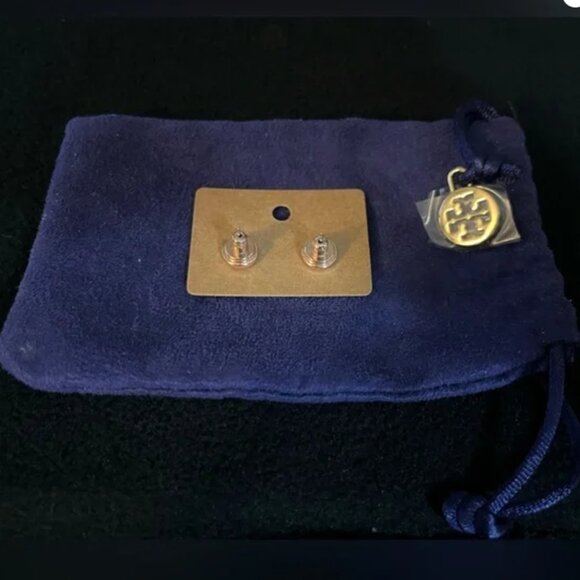 Tory Burch Kira Stud Earring in Rose Gold with Original Dust Bag - Picture 10 of 10